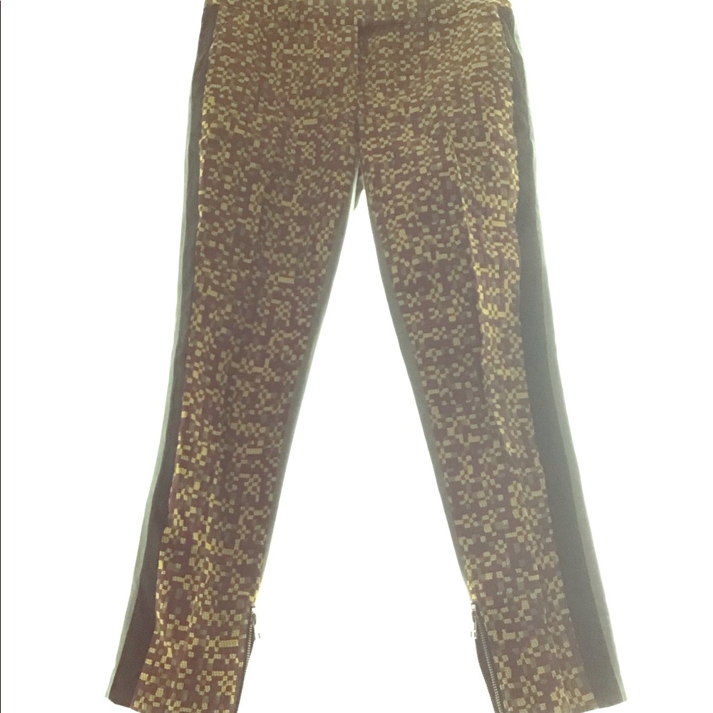 L.A.M.B Rasta SKA green/yellow/red ankle pants